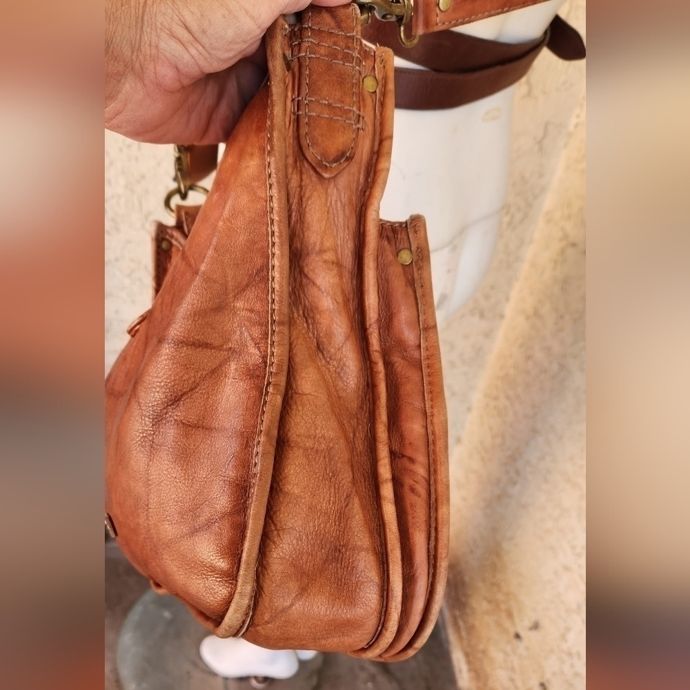 Frye Leather Western Madison Cross Body - Picture 7 of 14
